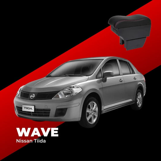 Consola Apoyabrazos - Nissan Tiida (2008 -2016)- Wave