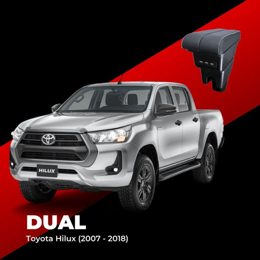 Consola Apoyabrazos - Toyota Hilux (2007 - 2018) - Dual