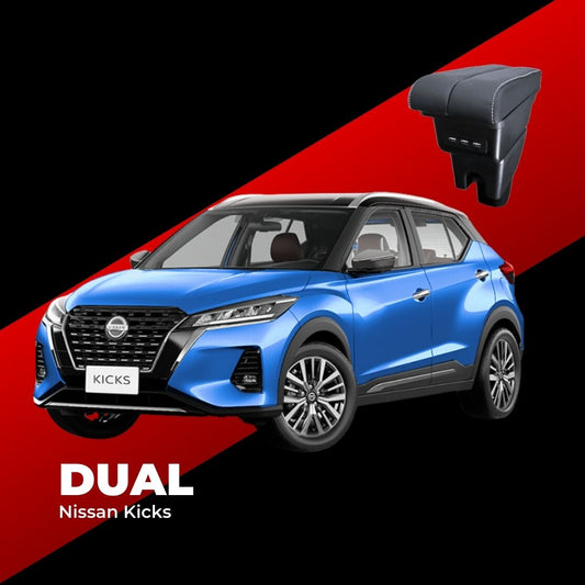 Consola Apoyabrazos - Nissan Kicks (2017 -2026) - Dual