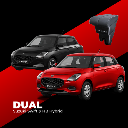 Consola Apoyabrazos - Suzuki Swift & Hb hybrid (2020 - 2024) - Dual
