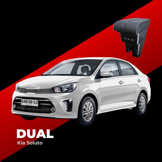 Consola Apoyabrazos - Kia Soluto (2020 - 2024) - Dual