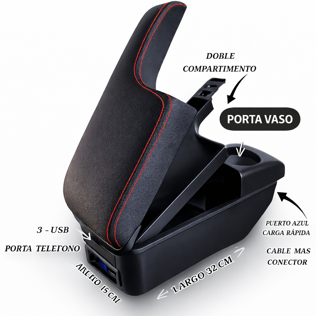 Consola Apoyabrazos - Chevrolet dmax (2012 - 2019) - ROYAL