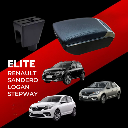Consola Apoyabrazos - RENAULT SANDERO, LOGAN, STEPWAY - (2006-2024) - Elite