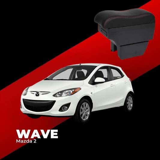Consola Apoyabrazos - Mazda 2 (2008 - 2015) - Wave