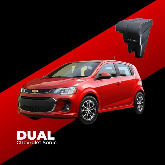 Consola Apoyabrazos - Chevrolet Sonic (2013 - 2023) - Dual
