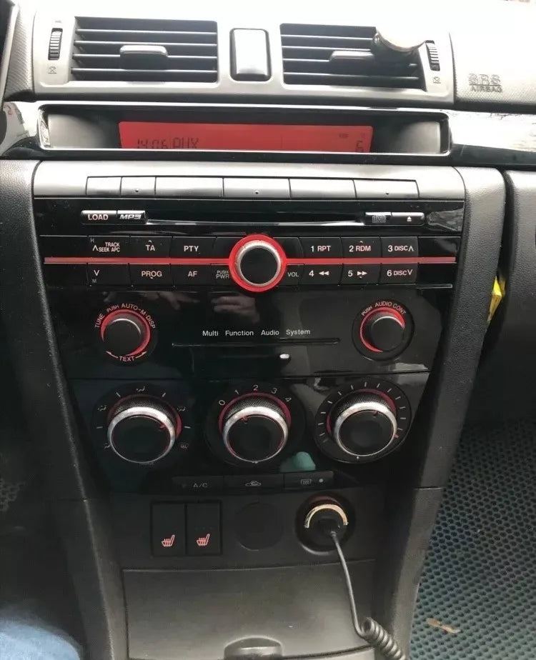 Perillas de Aire Acondicionado - Mazda 3  (2005 - 2010) - Alta Calidad