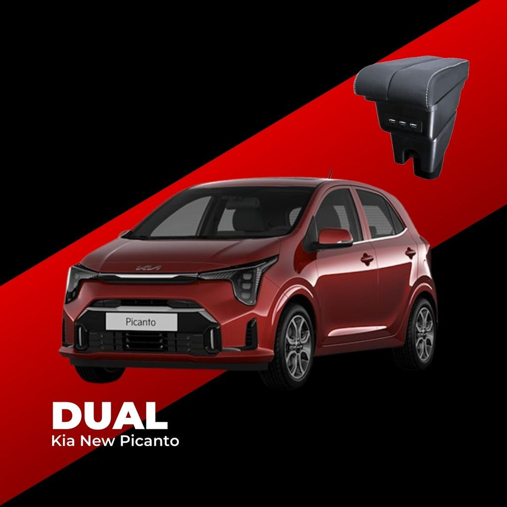 Consola Apoyabrazos - Kia New Picanto (2018 - 2025) - Dual