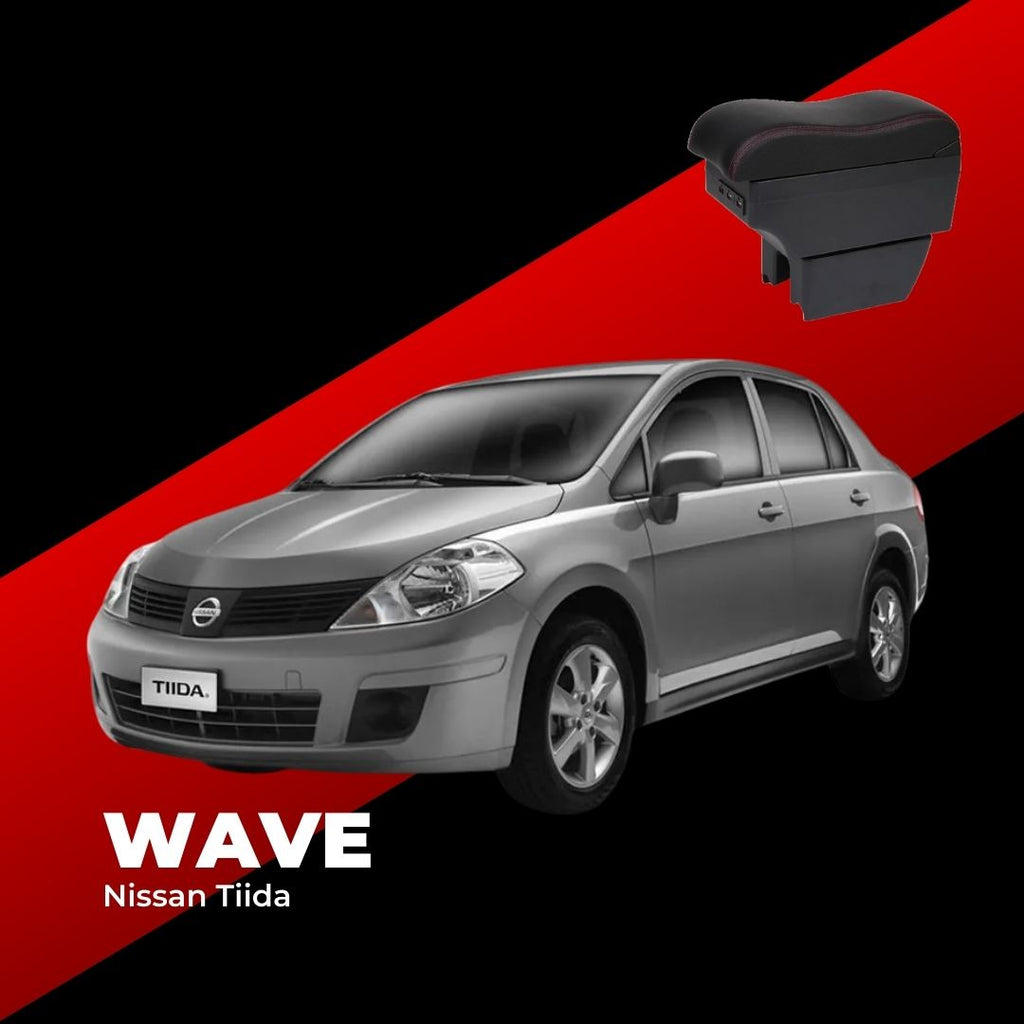Consola Apoyabrazos - Nissan Tiida (2008 -2016)- Wave