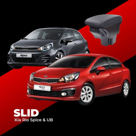 Consola Apoyabrazos - Kia Rio Spice & UB(2012 - 2017) - Slid