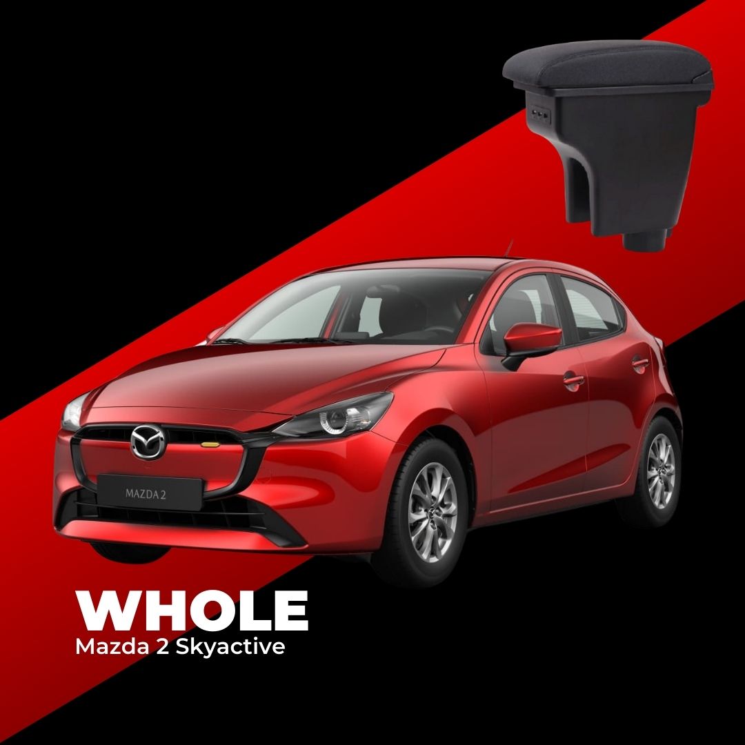 Consola Apoyabrazos - Mazda 2 Skyactive con Usb-C (2016 -2026) - Whole