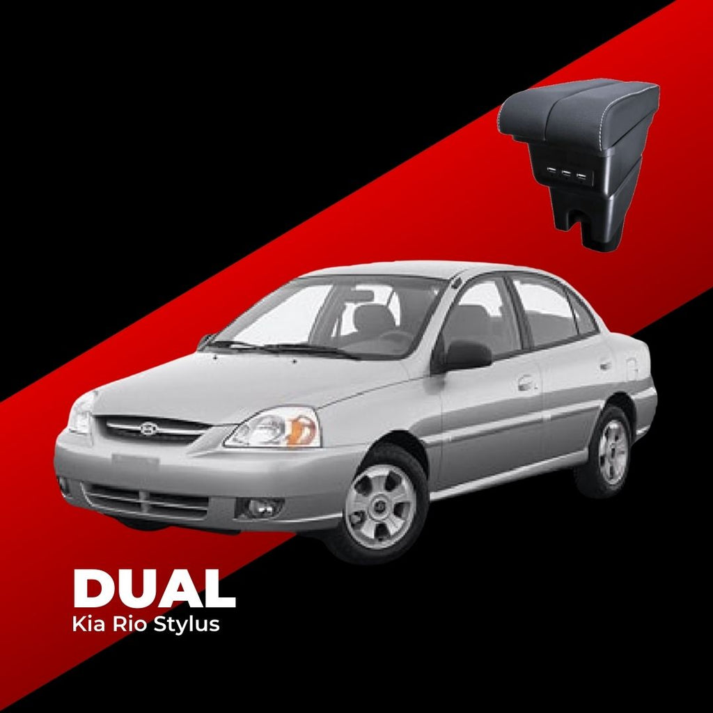 Consola Apoyabrazos - Kia Rio Stylus (2009 - 2016) - Dual