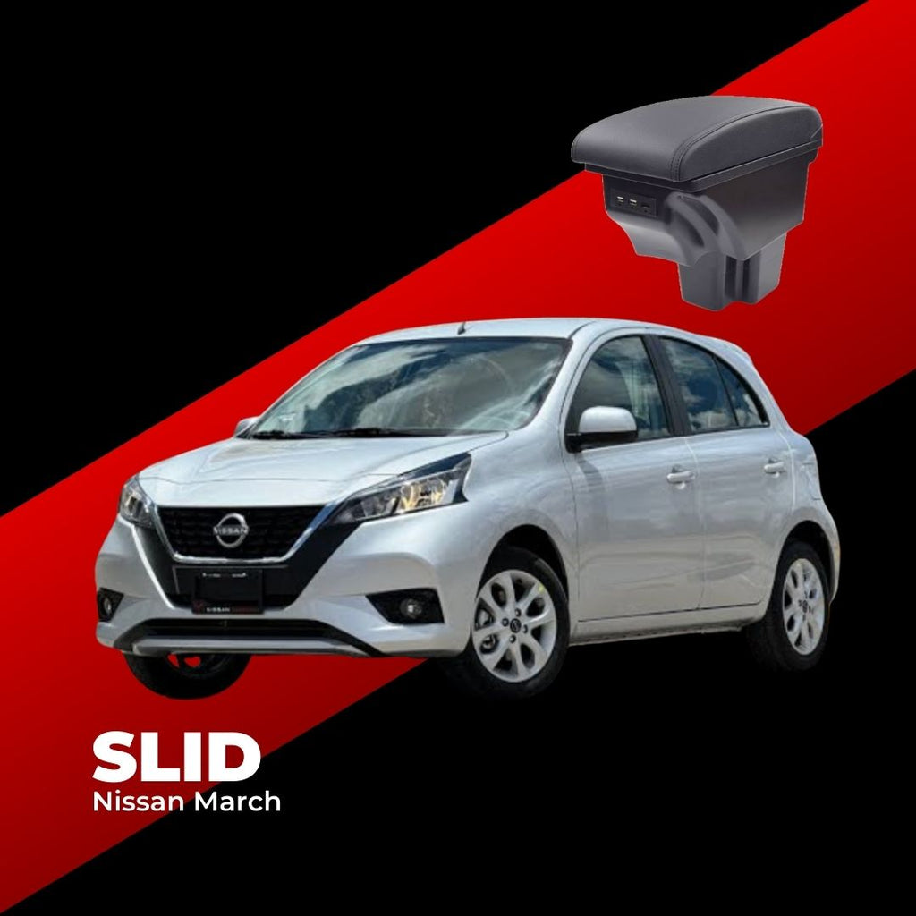 Consola Apoyabrazos - Nissan March (2012 -2026) - Slid