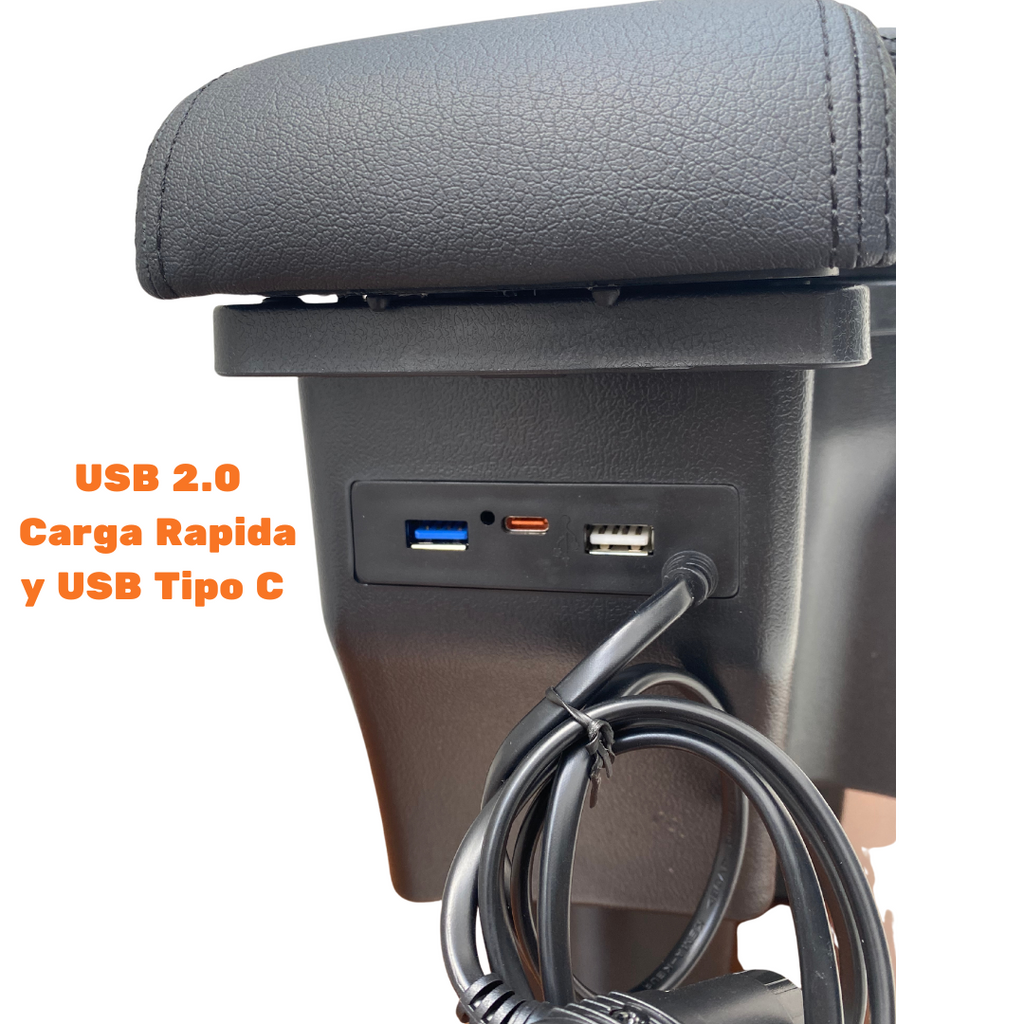 Consola Apoyabrazos - Mazda 2 Skyactive con Usb-C (2016 -2026) - Whole