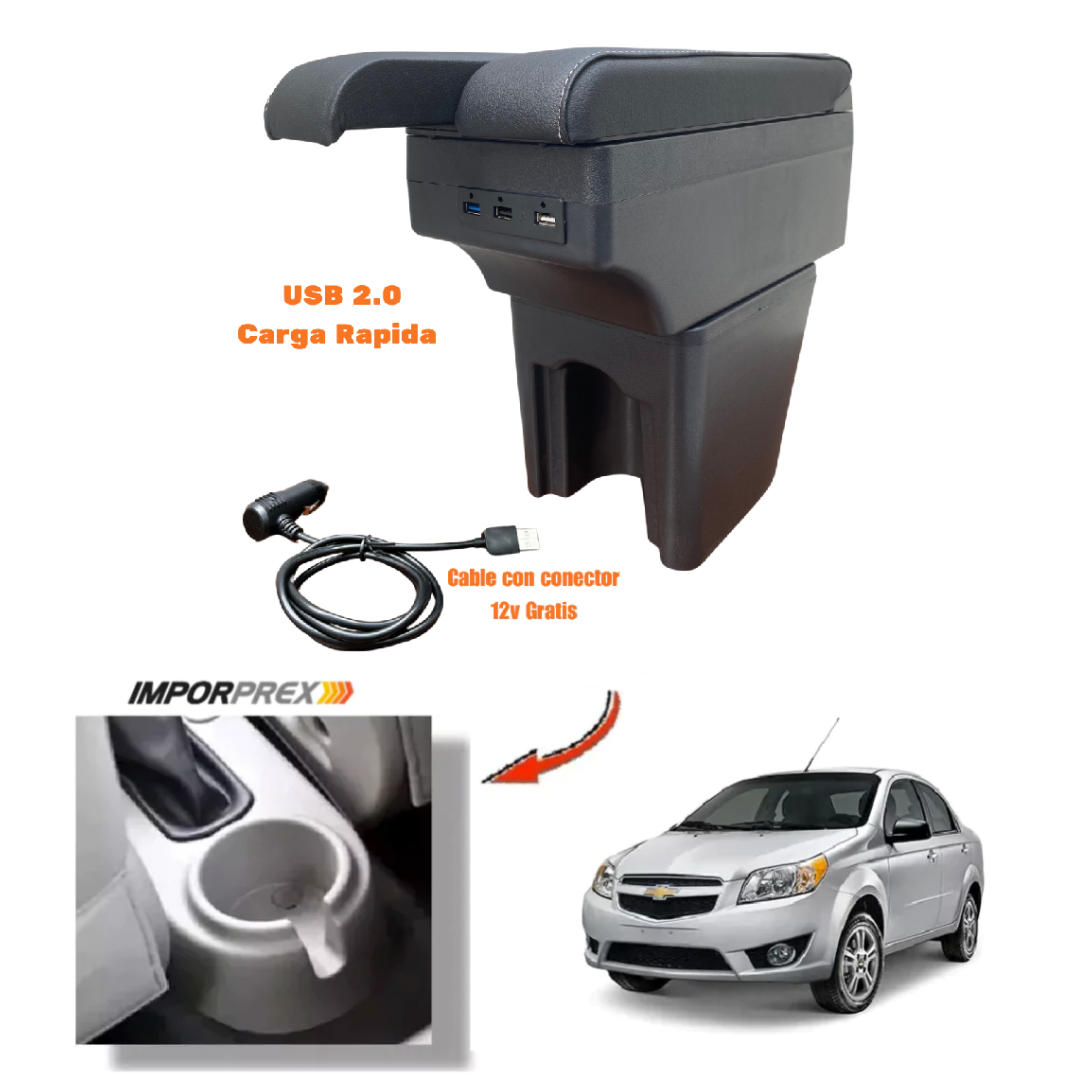 Consola Apoyabrazos WAVE de Lujo