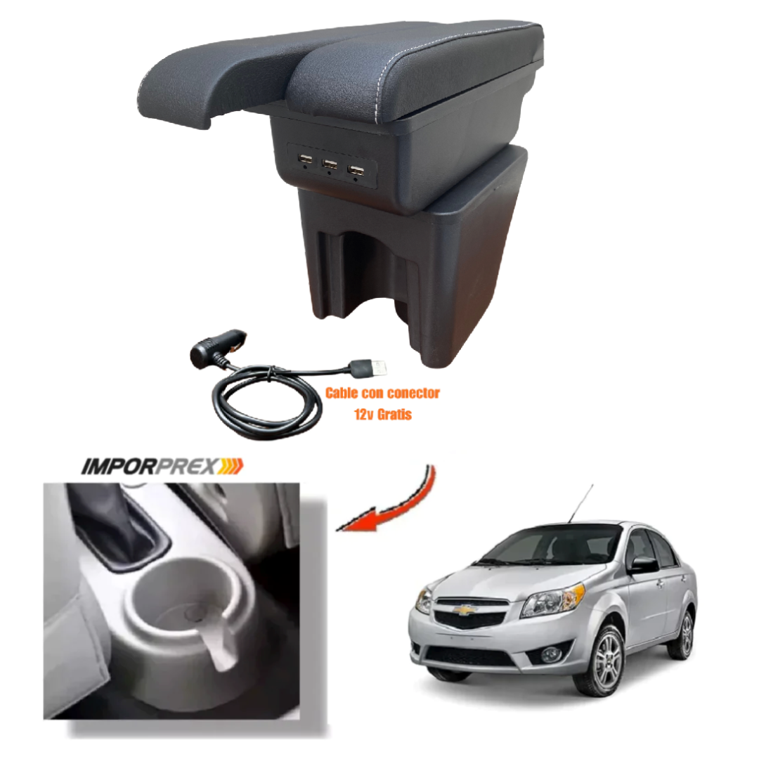 Consola Apoyabrazos WAVE de Lujo