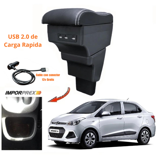 Consola Apoyabrazo- Hyundai Grand i10 (2015 - 2023) - Wave