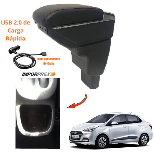 Consola Apoyabrazos - Hyundai Grand i10 (2015-2023) - Elite