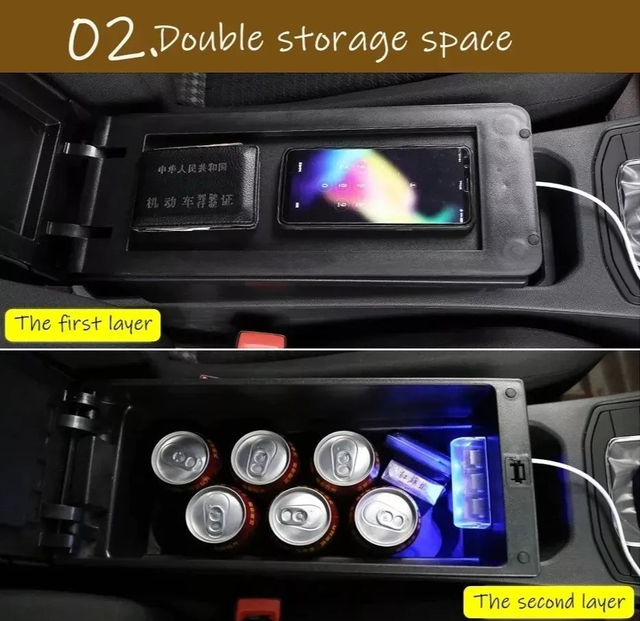 Consola Apoyabrazos - Kia Soul con Usb (2015 -2024) - Whole