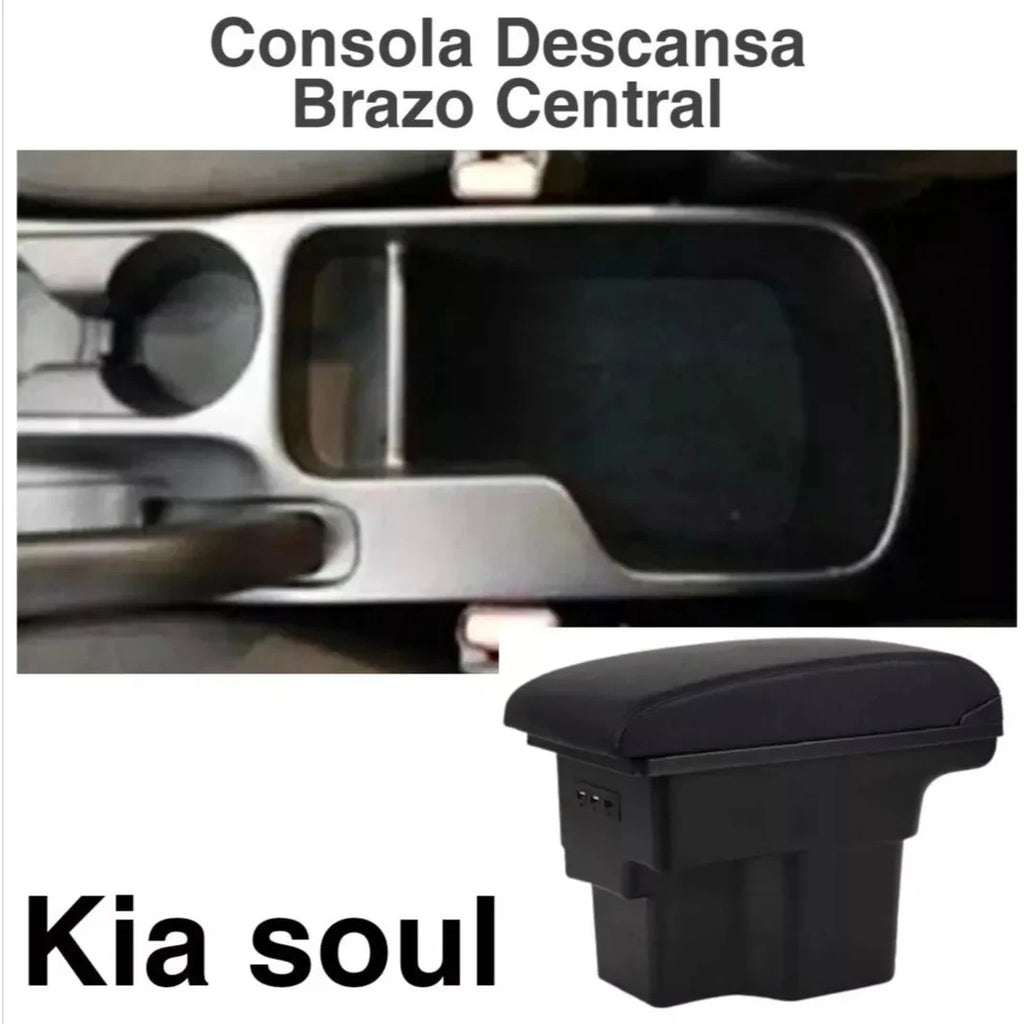 Consola Apoyabrazos - Kia Soul con Usb (2015 -2024) - Whole