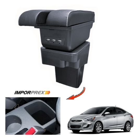 Consola Apoyabrazos - Hyundai i25 (2012- 2020)  - Dual