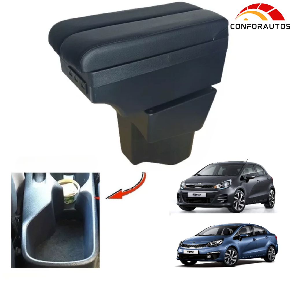 Consola Apoyabrazos - Kia Rio Spice & UB (2012 - 2017) - Dual