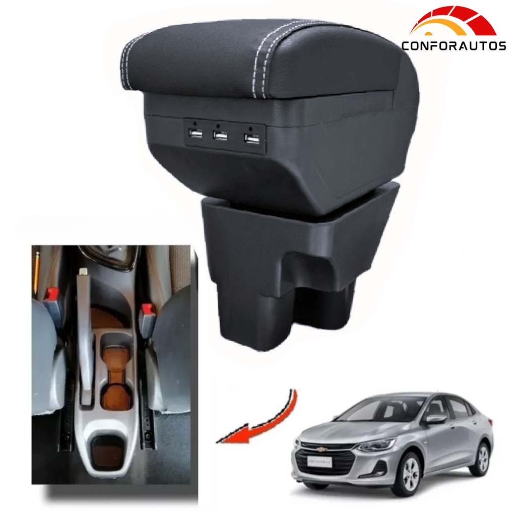 Consola Apoyabrazo - Chevrolet Onix Turbo Rs y Sedan Lt - Premium