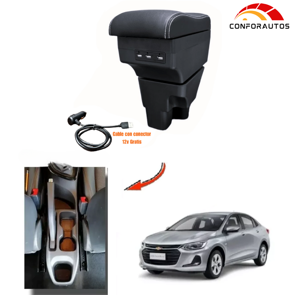 Consola Apoyabrazos - Chevrolet Onix Turbo Rs y Sedan Lt - Wave