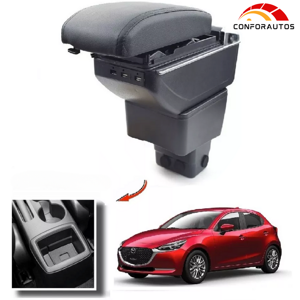Consola Apoyabrazos - Mazda 2 Skyactive (2016 - 2026) - Elite