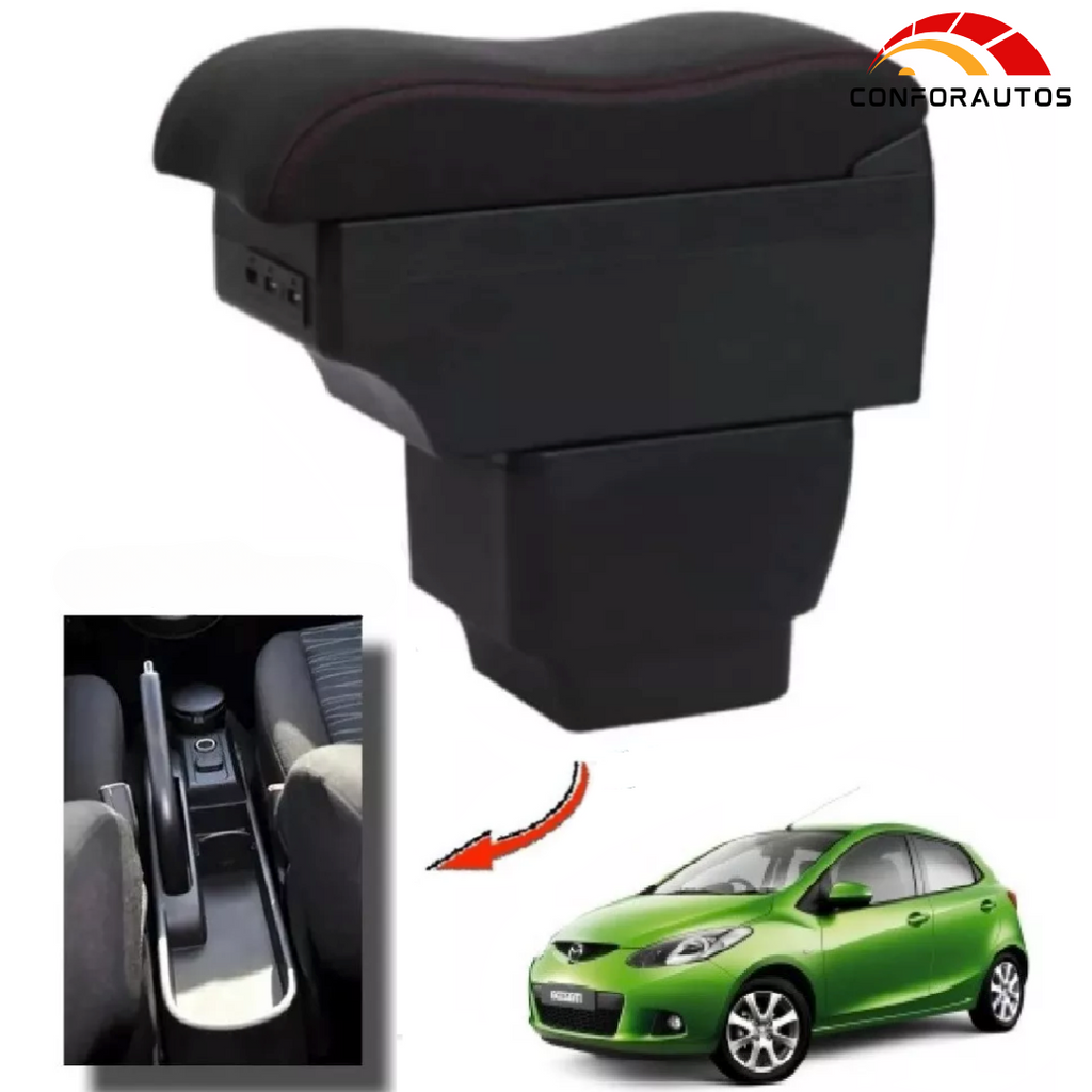 Consola Apoyabrazos - Mazda 2 (2008 - 2015) - Wave