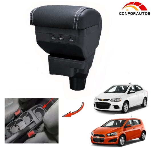 Consola Apoyabrazo - Chevrolet Sonic (2013 - 2023)- Premium