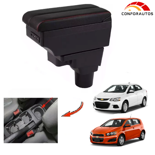 Consola Apoyabrazos - Chevrolet Sonic (2013 - 2023) - Dual