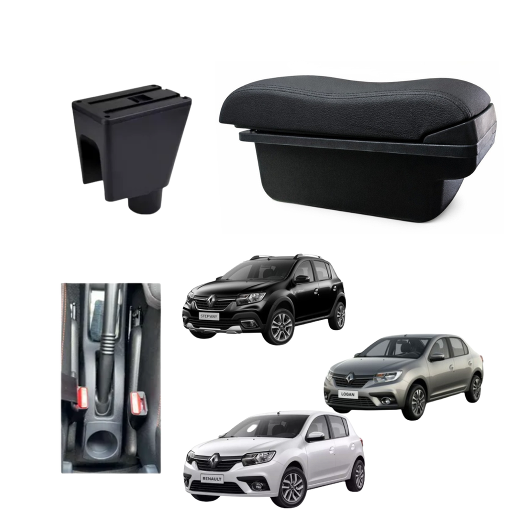 Consola Apoyabrazos - RENAULT SANDERO, LOGAN, STEPWAY - (2006-2026) - Wave