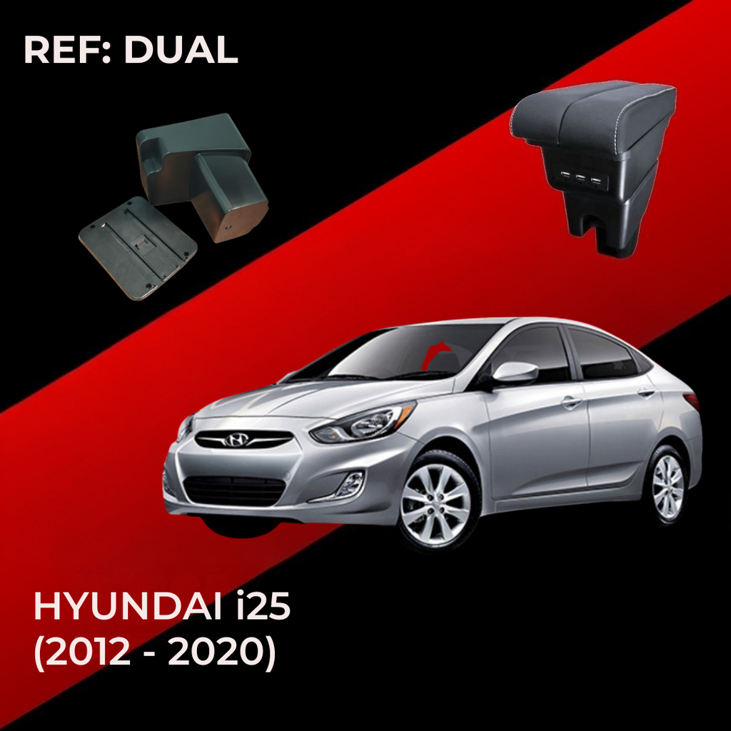 Consola Apoyabrazos - Hyundai i25 (2012- 2020)  - Dual