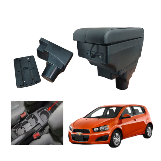 Consola Apoyabrazos - Chevrolet Sonic (2013 - 2023) - Dual
