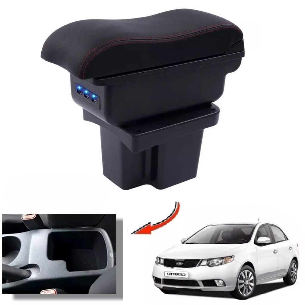 Consola Apoyabrazos - Kia Cerato Forte & Taxi nuevo (2010 - 2013) - Wave