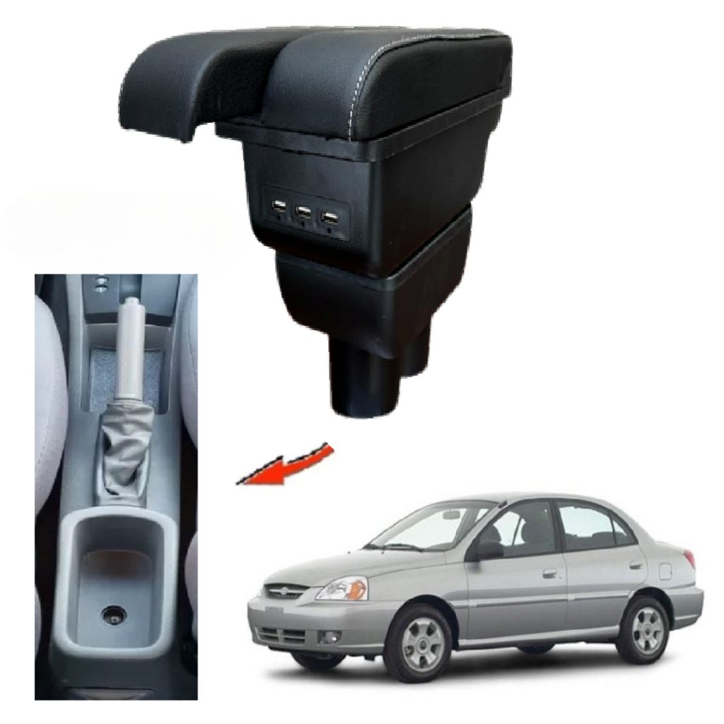 Consola Apoyabrazos - Kia Rio Stylus (2009 - 2016) - Dual