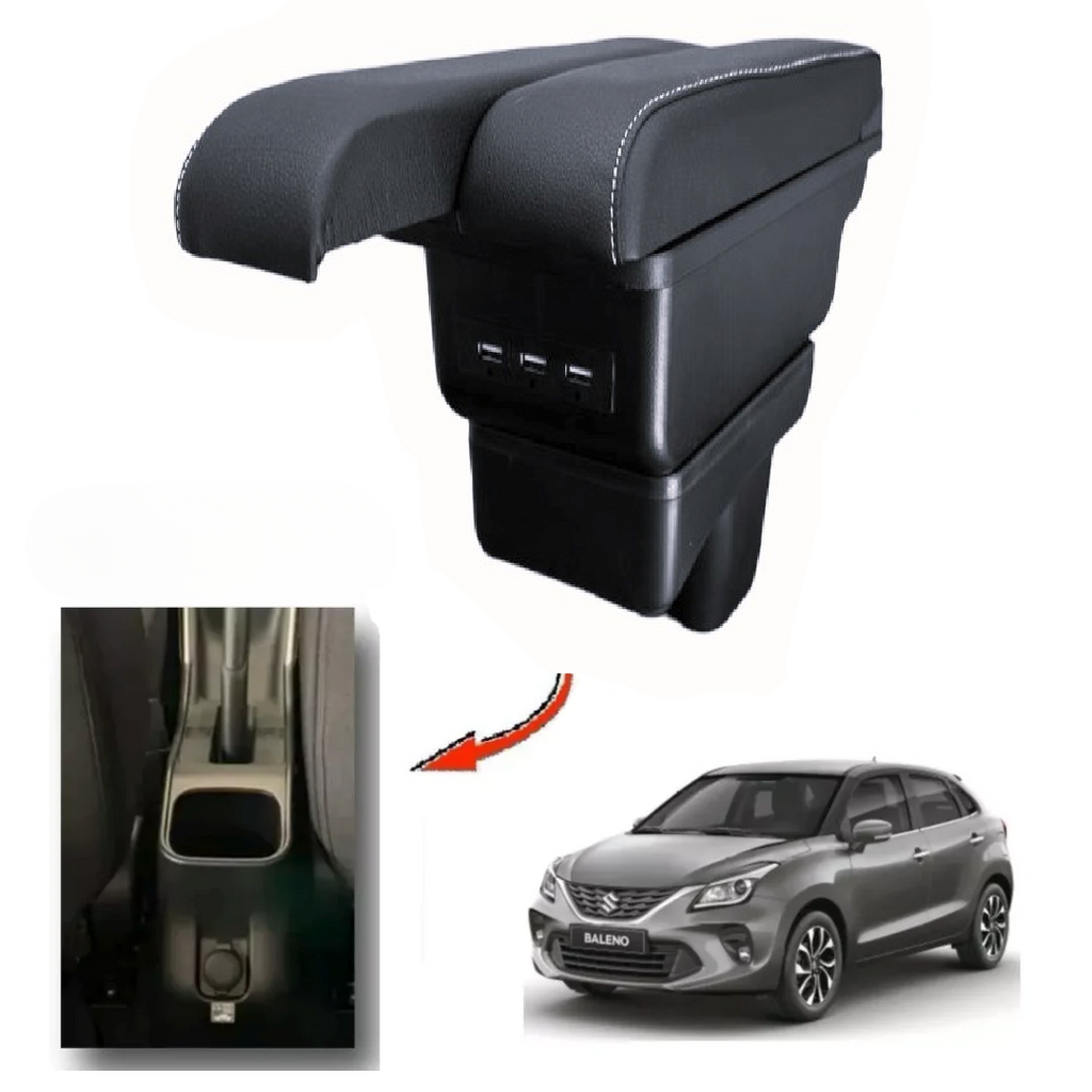 Consola Apoyabrazos - Suzuki Baleno - Dual
