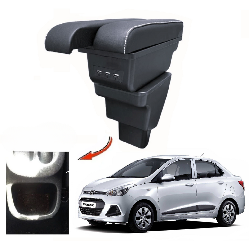 Consola Apoyabrazos - Hyundai Grand i10 (2015 - 2023) - Dual