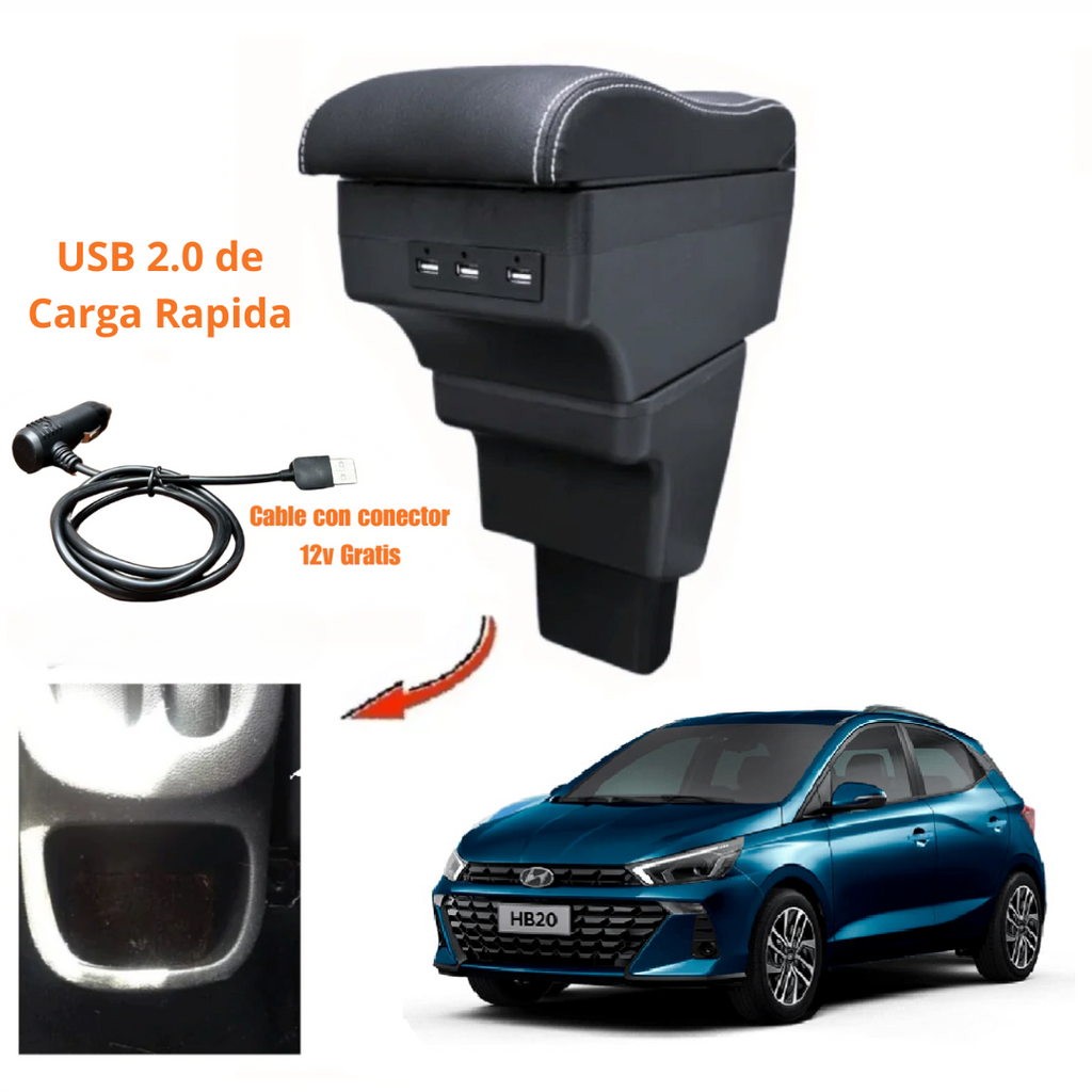 Consola Apoyabrazo- Hyundai Hb20 - Wave