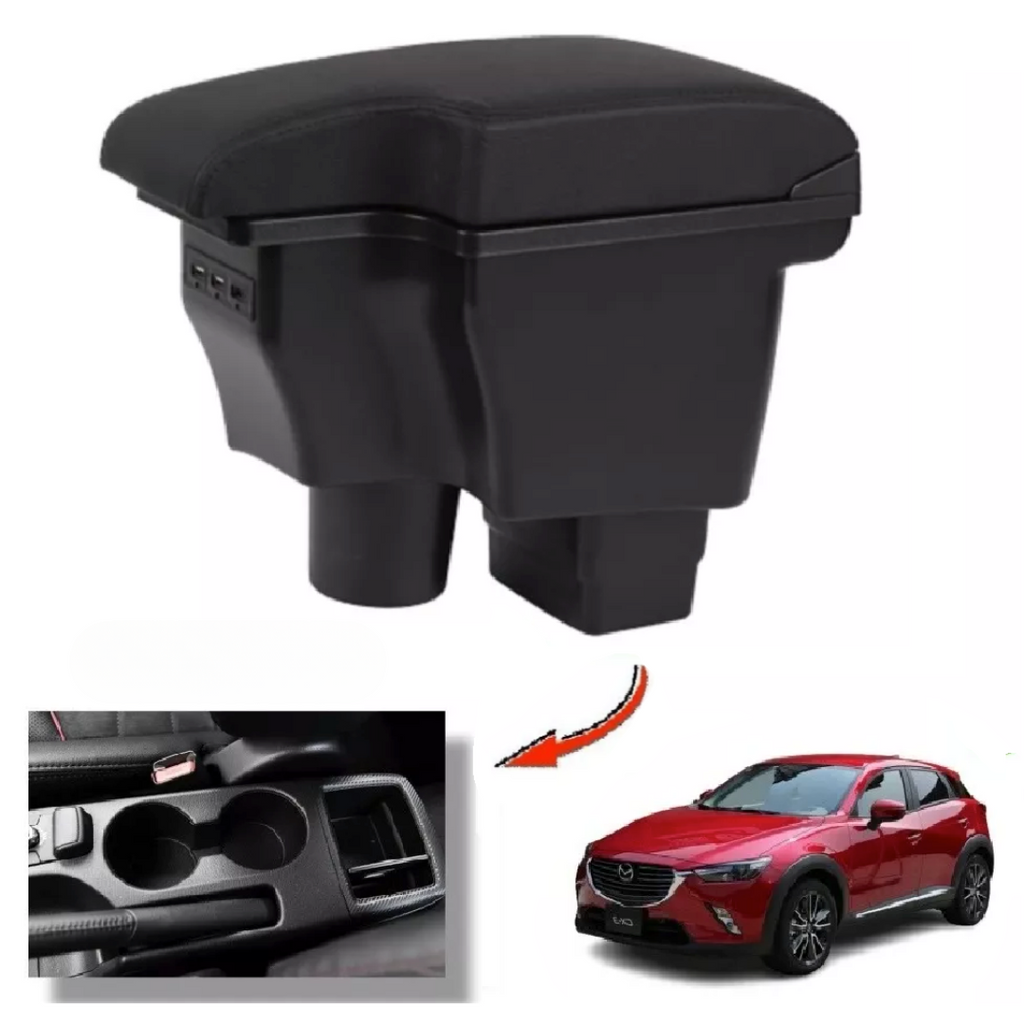 Consola Apoyabrazos - Mazda CX3 Skyactive con Usb-C (2016 -2022) - Whole