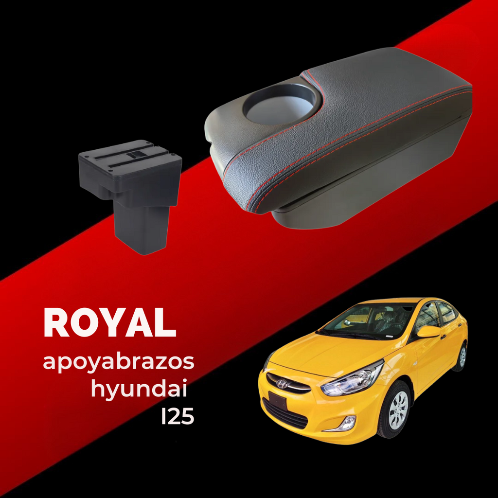 Consola Apoyabrazos - Hyundai i25 (2012- 2020)- ROYAL