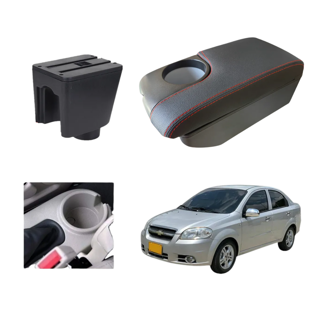 Consola Apoyabrazos - Chevrolet AVEO EMOTION (2005- 2014)- ROYAL