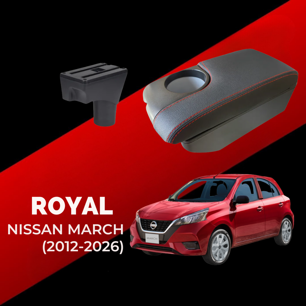Consola Apoyabrazos NISSAN MARCH (2012- 2026)- ROYAL