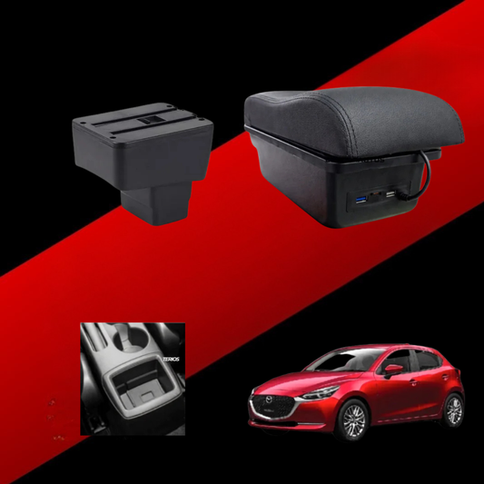 Consola Apoyabrazos - Mazda CX3 Skyactive con Usb (2016 -2022)- Wave