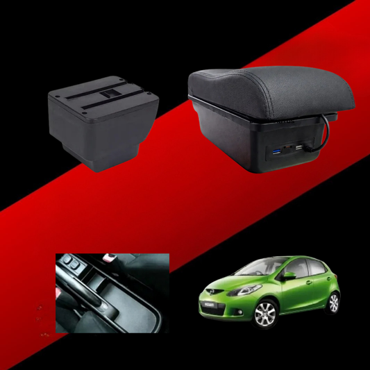 Consola Apoyabrazos - Mazda 2 (2008 - 2015) - Wave