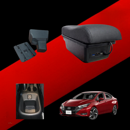 Consola Apoyabrazos - Nissan New Versa (2020 -2026) - Wave