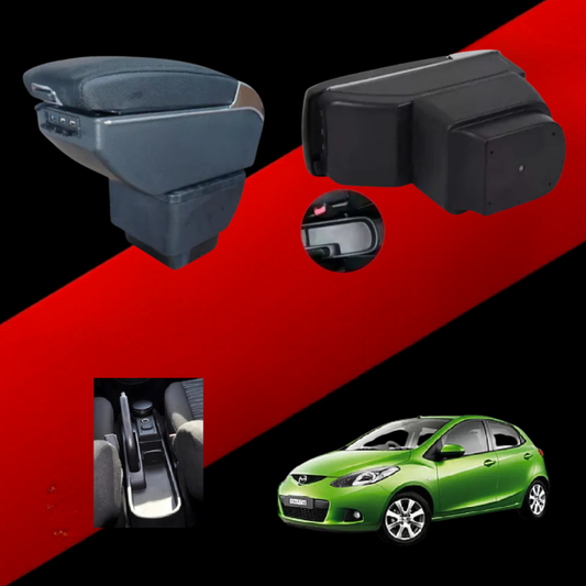 Consola Apoyabrazos - Mazda 2 (2008 - 2015) - Elite