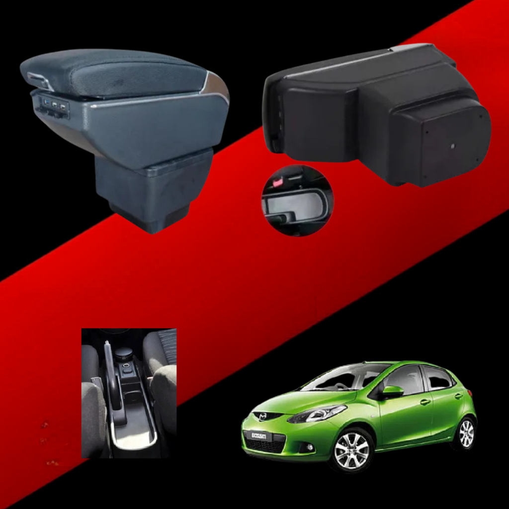 Consola Apoyabrazos - Mazda 2 (2008 - 2015) - Elite