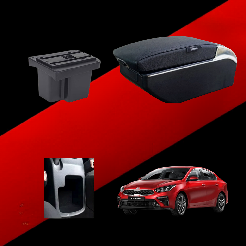 Consola Apoyabrazo - Kia Cerato Forte & Taxi nuevo (2010 - 2026)  - Elite