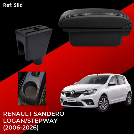 Consola Apoyabrazos - Renault - Sandero - Stepway - Logan (2012-2026) - Slid